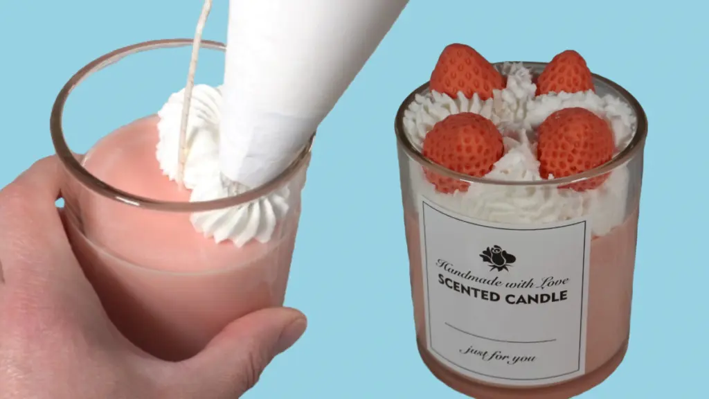 whipped top candle how to make