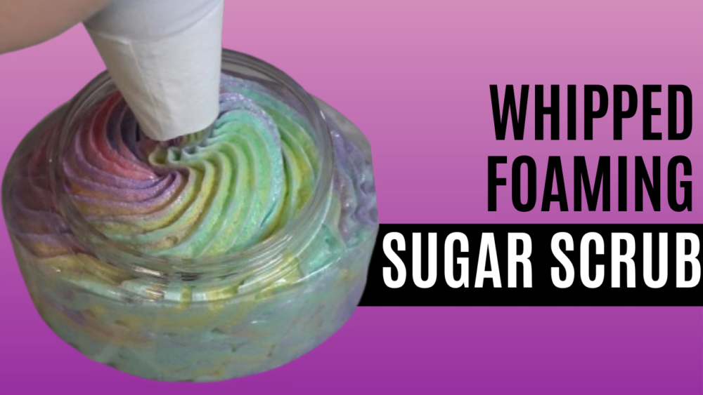 Whipped Foaming Sugar Scrub