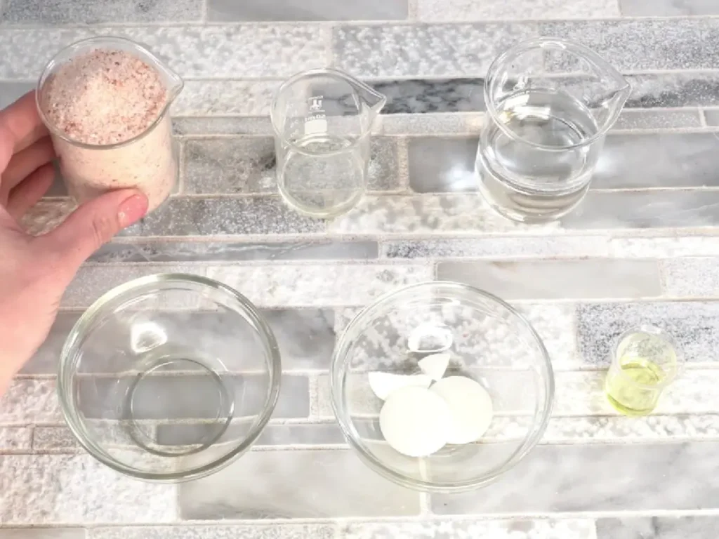 salt scrub ingredients