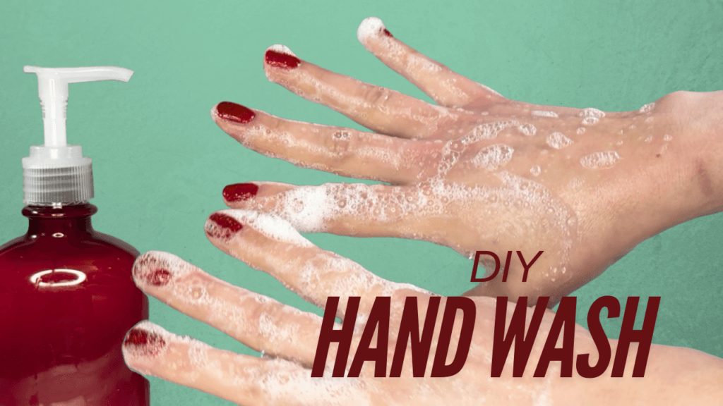 diy hand wash