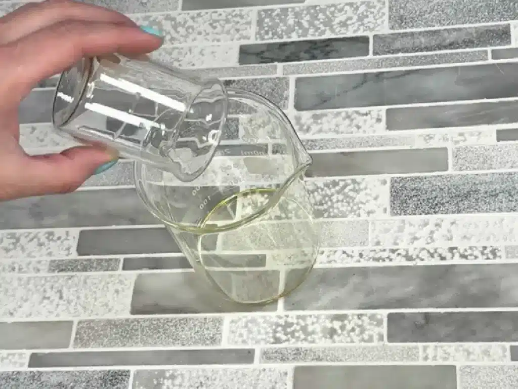 mixing oils for body polish