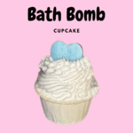 bath bomb cupcake