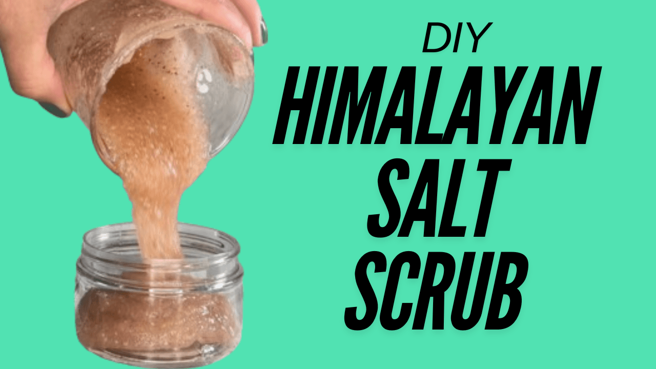 diy Himalayan salt scrub