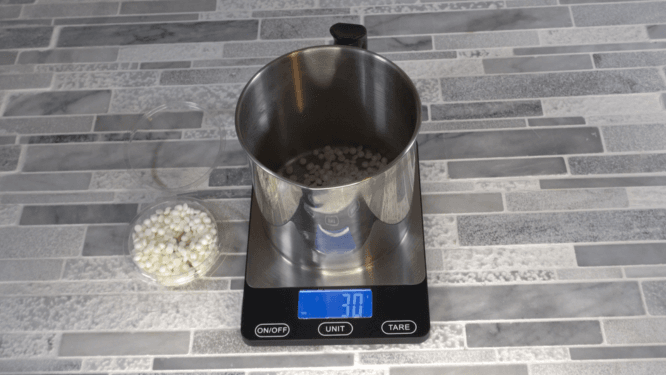 measure soy wax