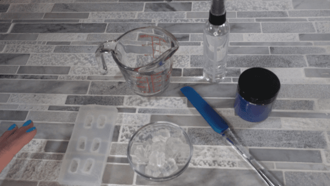 ingredients to make gummy bear melt and pour soap