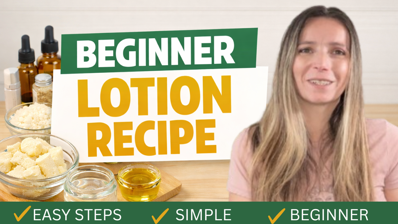learn how to make lotion