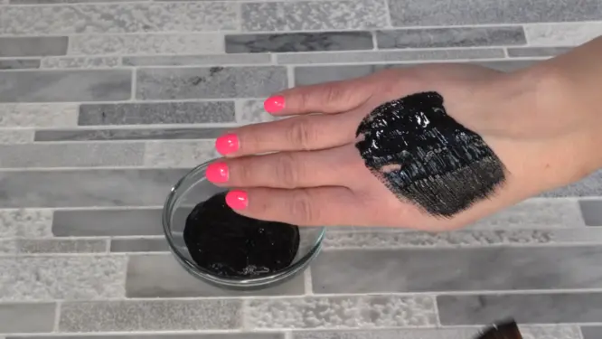 activated charcoal clay face mask DIY
