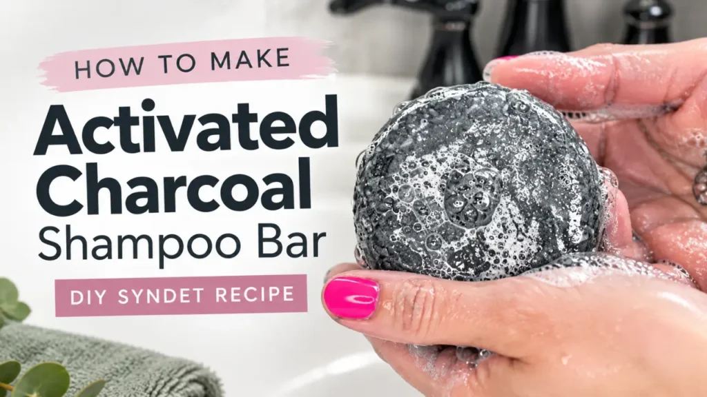 how to make activated charcoal shampoo bar