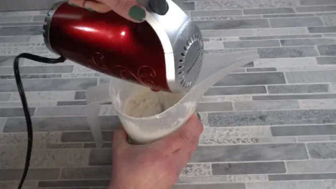 whipping with hand mixer whipped body butter