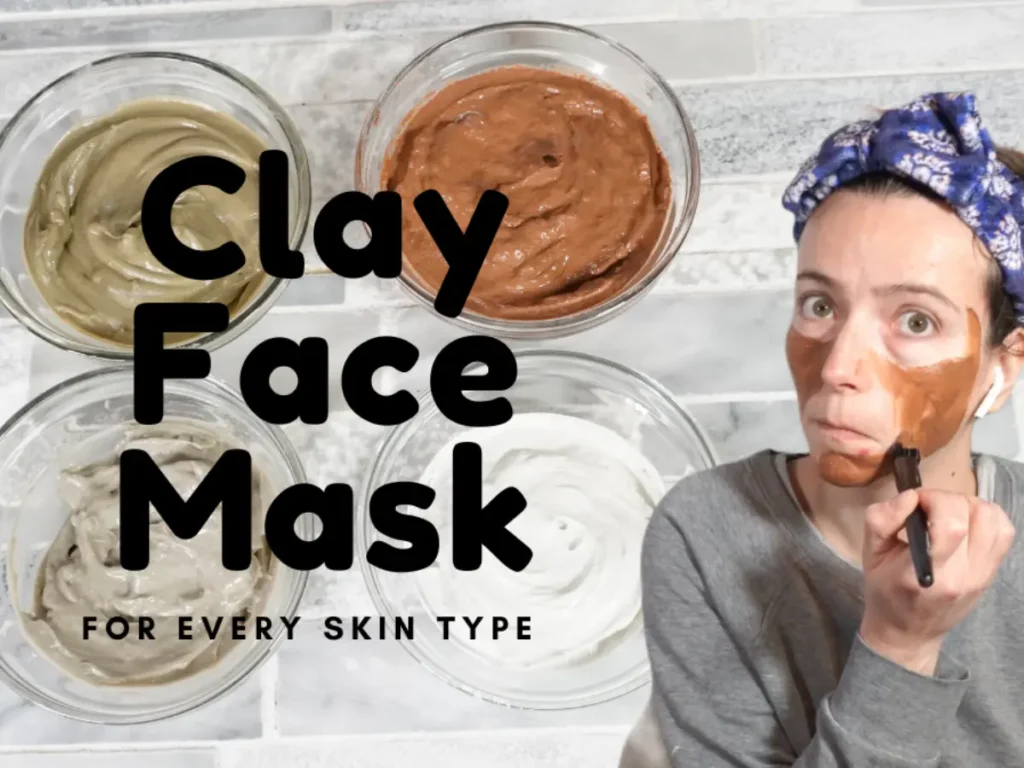 Clay Face Mask Used Right Away so no preservative