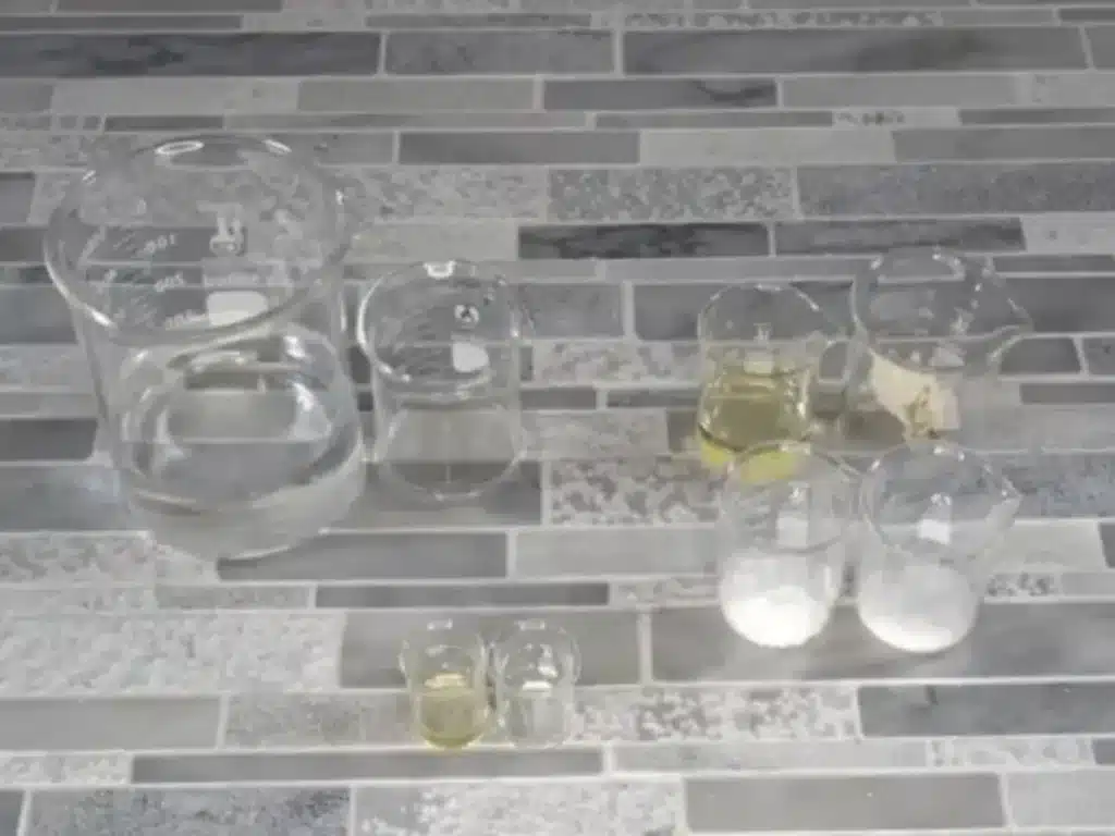 Ingredients used to make a lotion