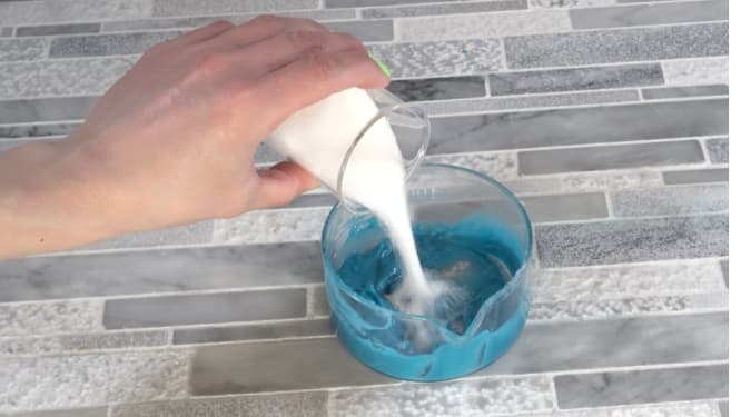 adding sugar to oils and butters for a homemade lip scrub recipe