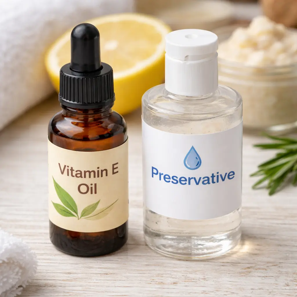 antioxidants versus preservatives in skincare formulation