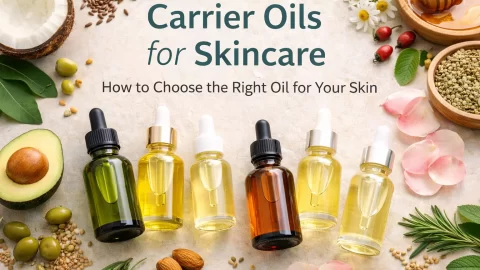carrier oils for skincare how to choose the right oil for yourskin type