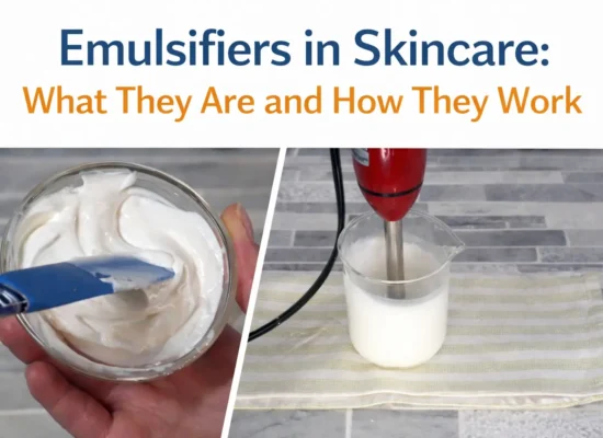 emulsifiers in skincare what they are and how they work