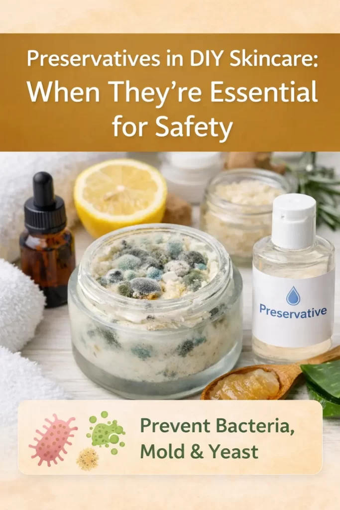 why we need preservatives in diy skincare