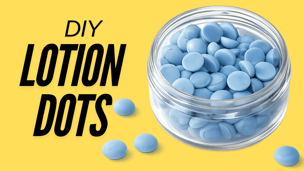 DIY Lotion Dots