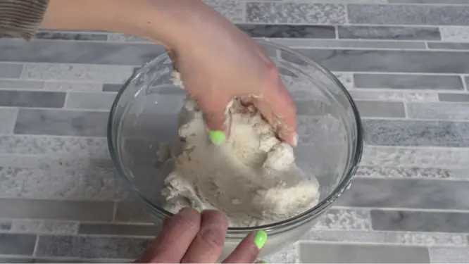 bubble bar dough soft moldable consistency