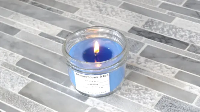 candle burning not full burn time