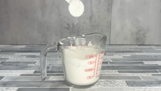 adding arrowroot powder to reduce greasy body butter