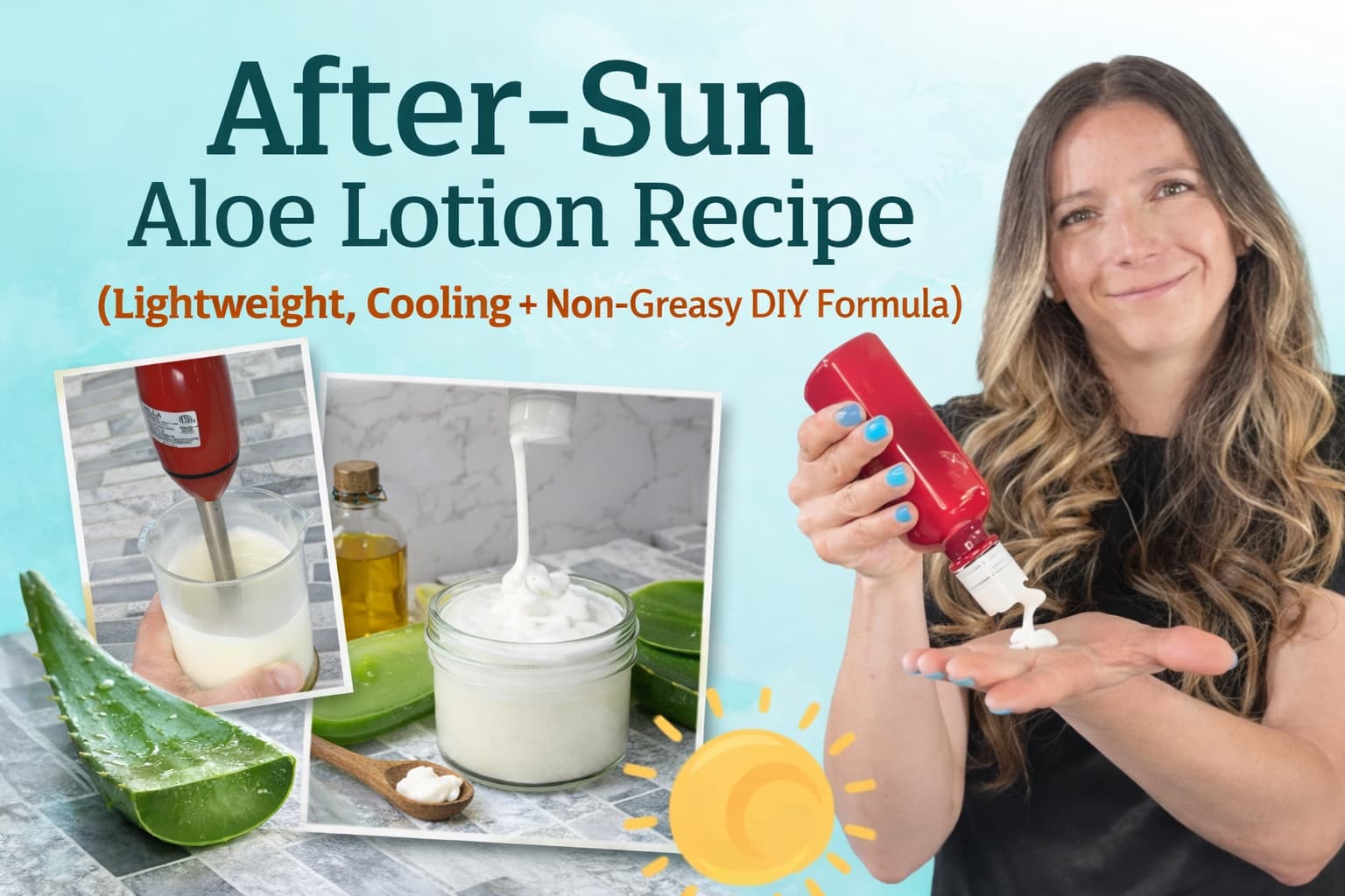 how to make after sun lotion