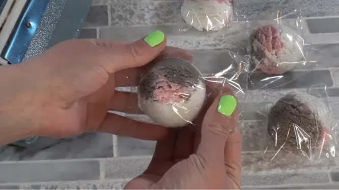 large air bubble in shrink wrap