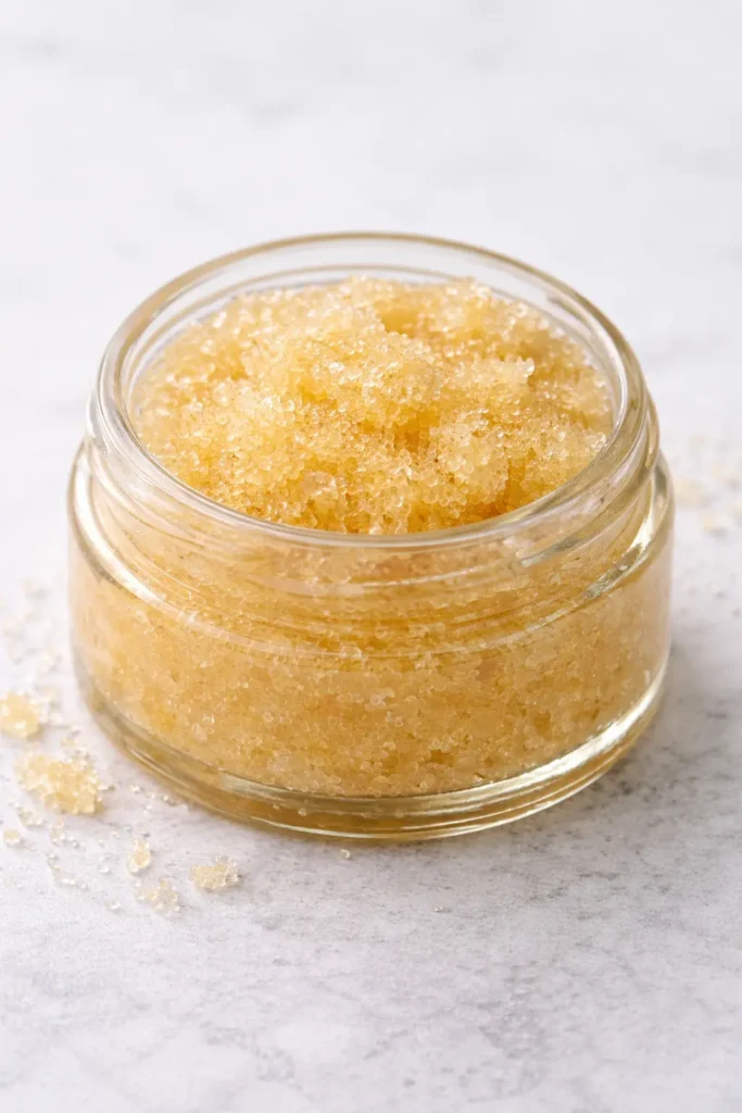 lip scrub diy