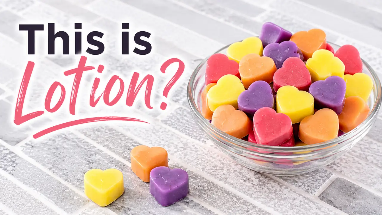 DIY Vegan Lotion Dots