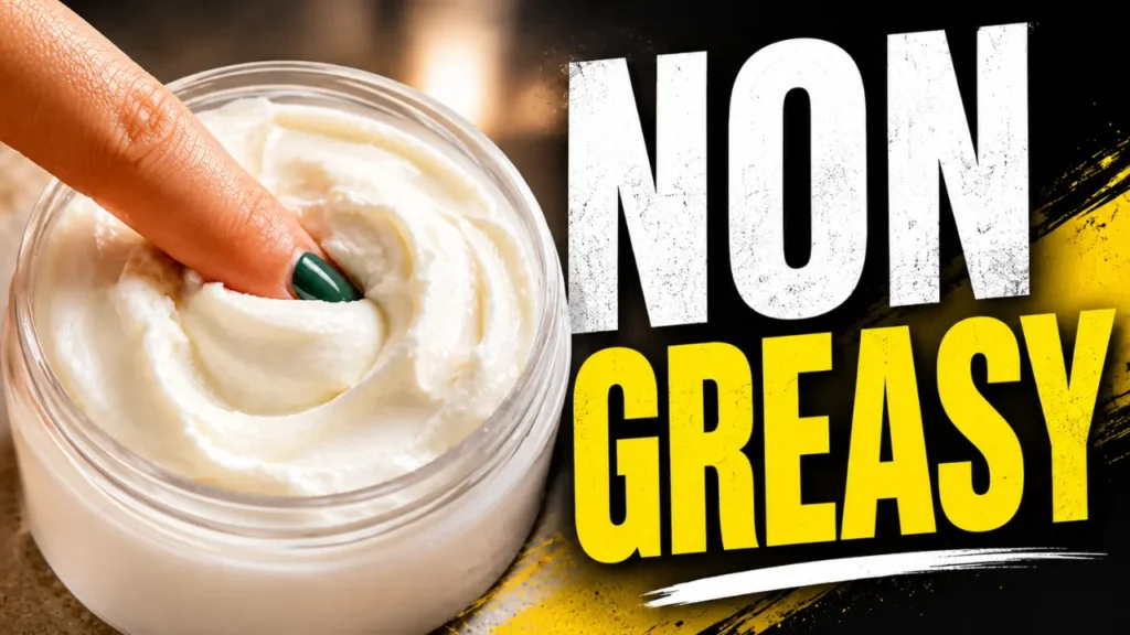 Emulsified Body Butter Non Greasy Formula