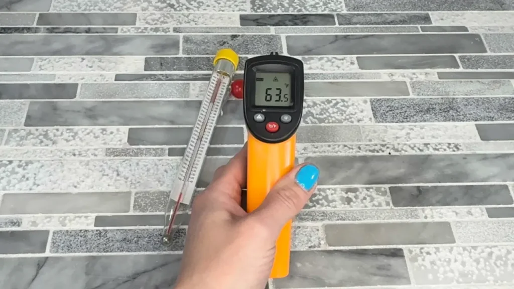 comparing two different thermometers