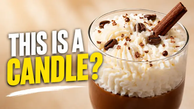 Coffee Latte Candle