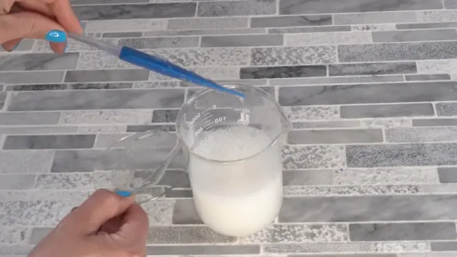 adding preservative to hand soap