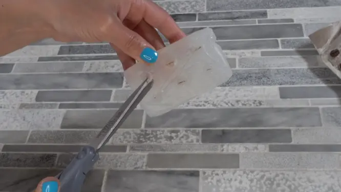 trimming silicone mold