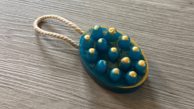 DIY Massage Soap Bar Homemade