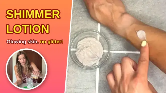 DIY Shimmer Lotion