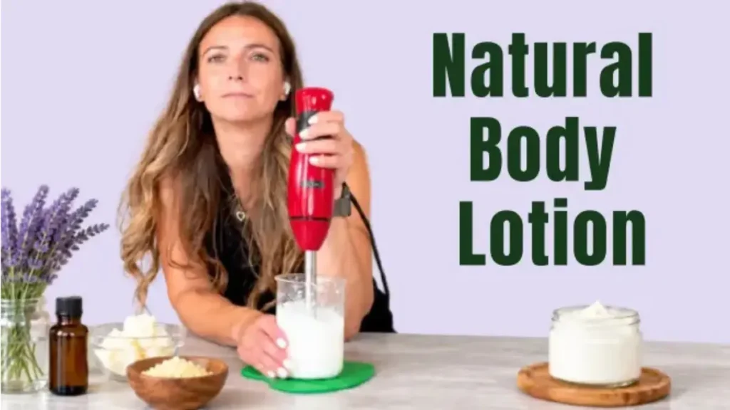 Natural Body Lotion DIY