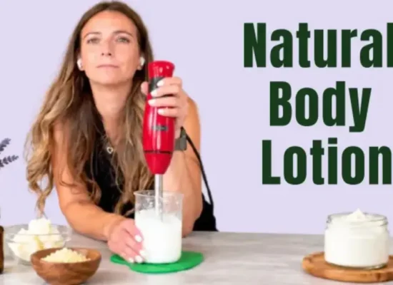 Natural Body Lotion DIY