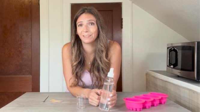 summer rain - Jami making melt and pour soap