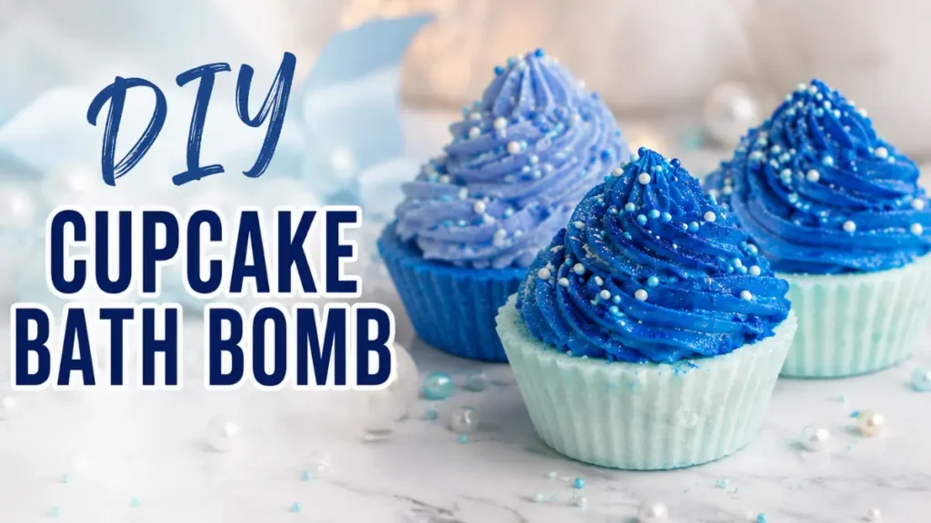 how to make a bath bomb cupcake