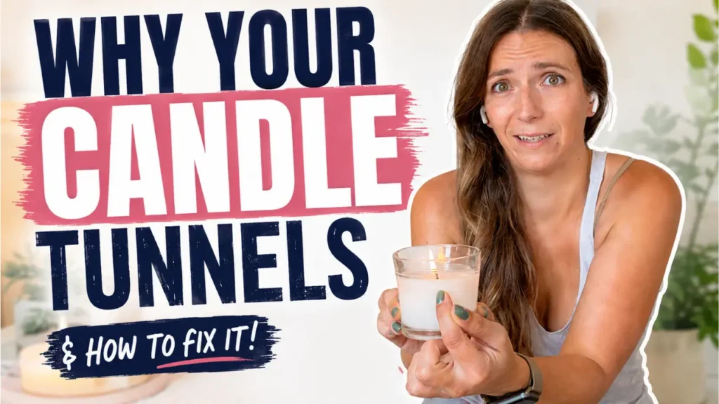why your candles tunnels and how to fix it