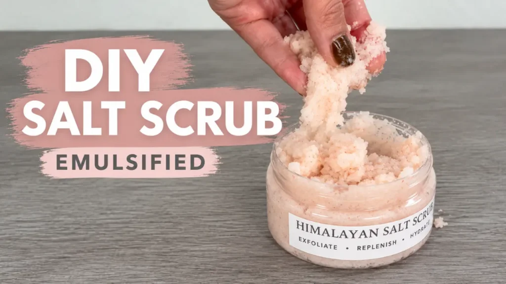 Emulsified Himalayan Salt Scrub