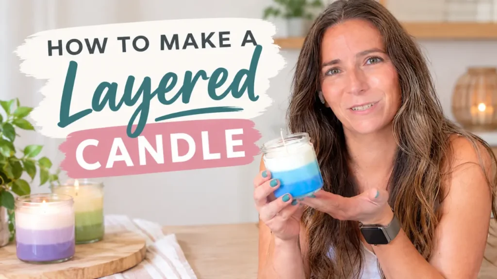 How to Make A Layered Candle