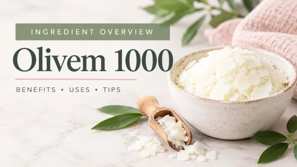 Olivem 1000 ingredient overview in skin care