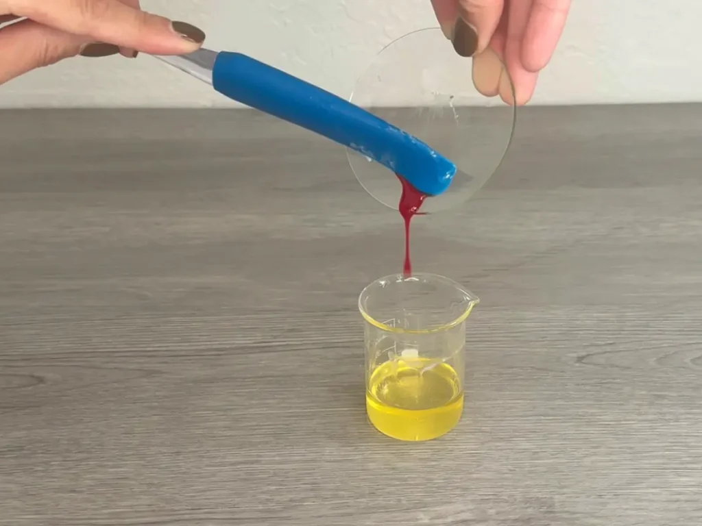 adding colorant to diy lip mask