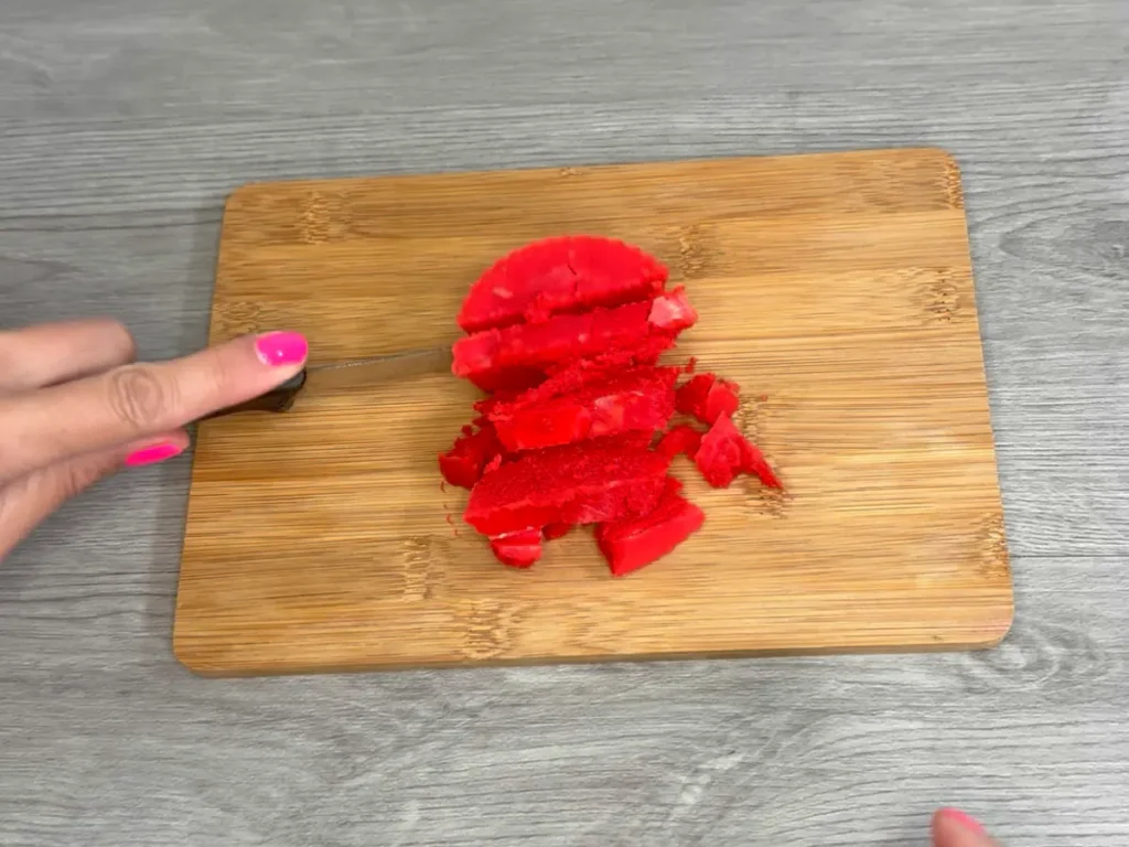 cutting wax for crumbles