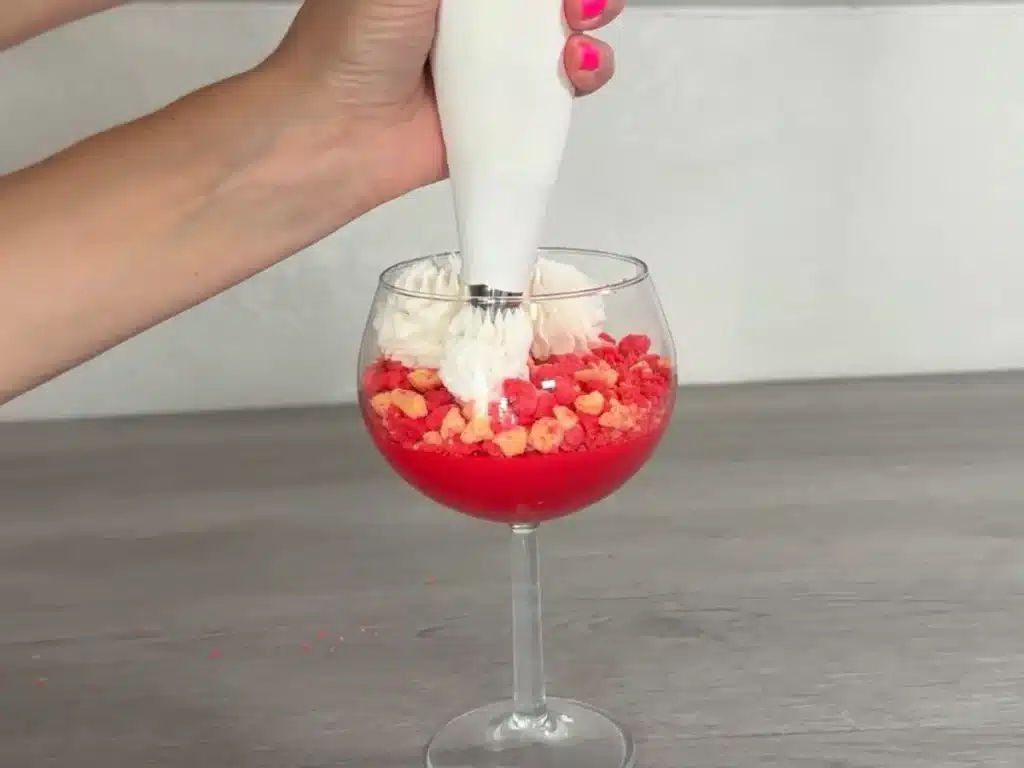 pipping candle wax