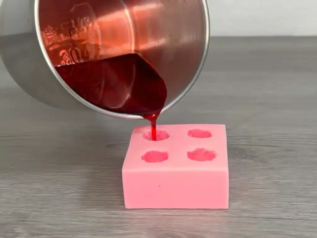 pouring candle embeds