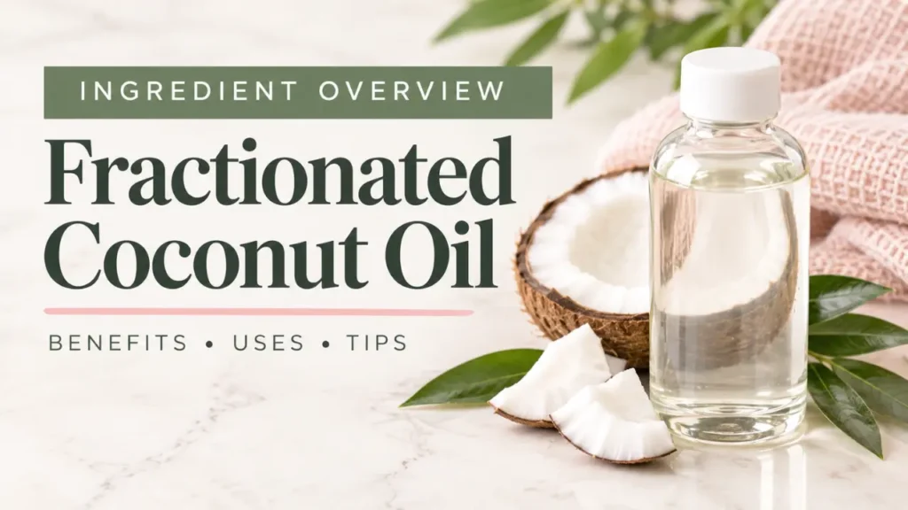 Fractionated Coconut Oil Ingredient Guide