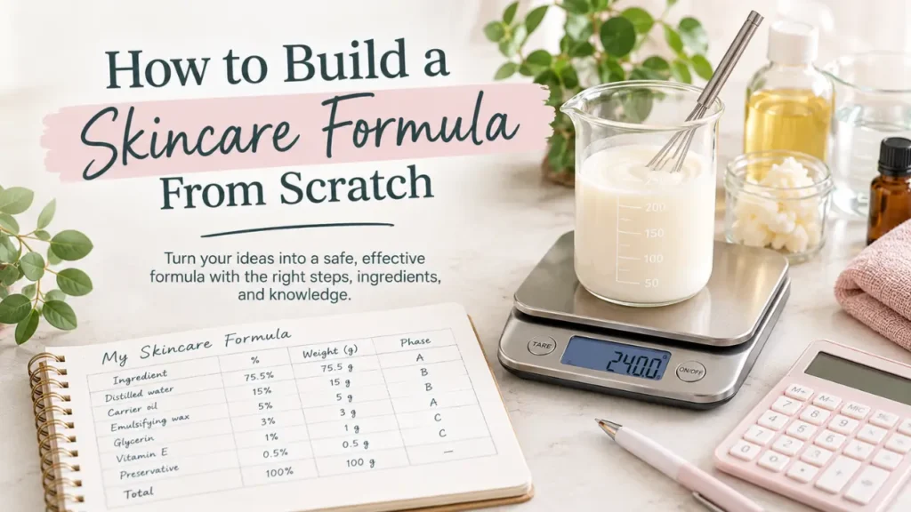 How to Build a Skincare Formula From Scratch
