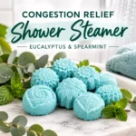 diy congestion relief shower steamer printable recipe
